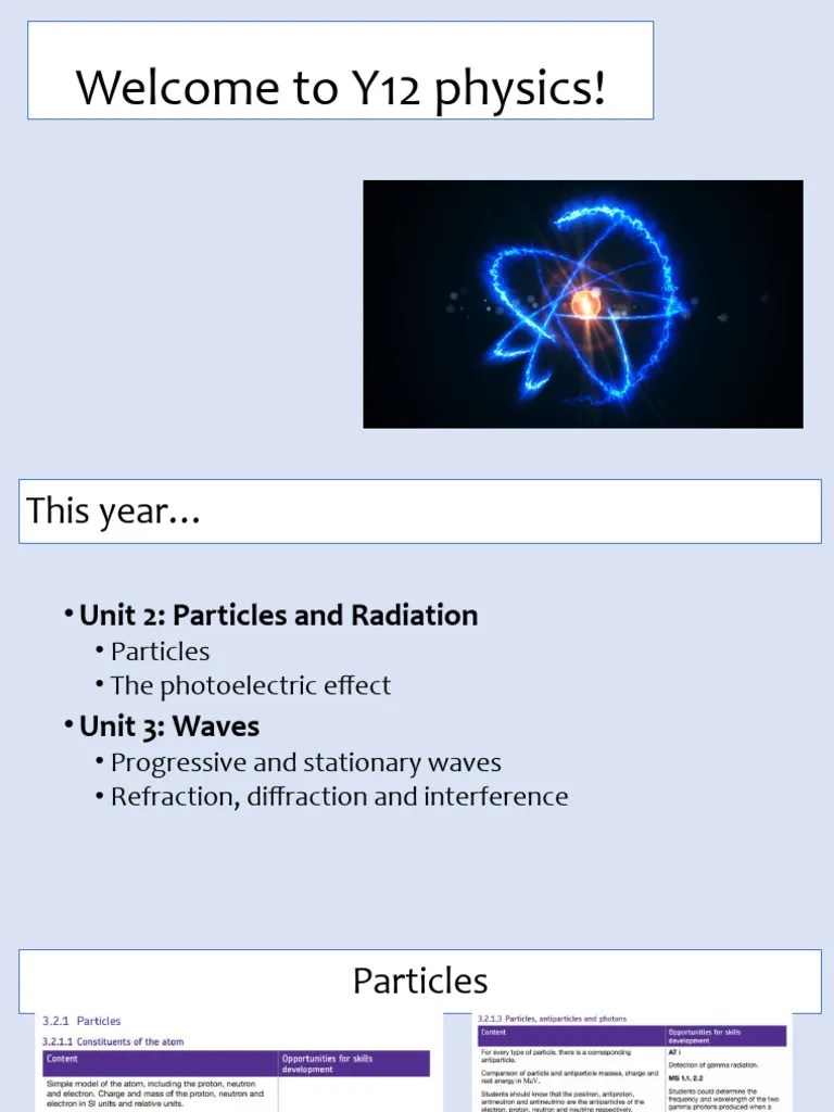Atomic Structure - A Level | PDF