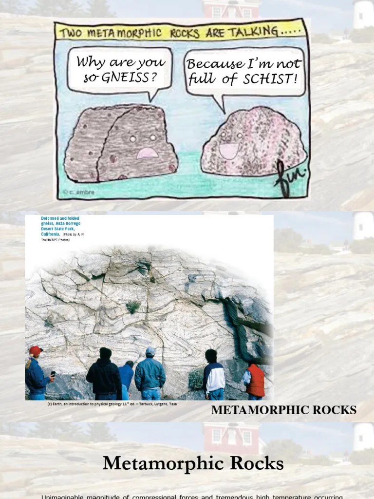 W3M1 - Metamorphic Rocks | PDF | Rock (Geology) | Geology