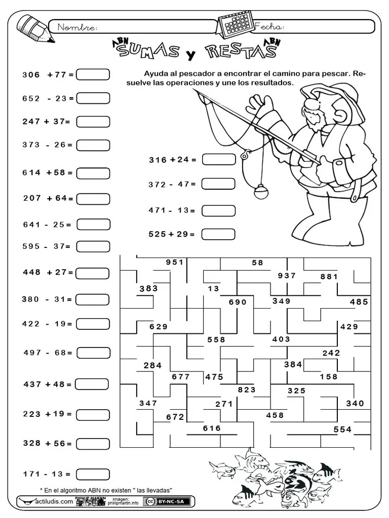 Sumas Y Restas 1 | PDF
