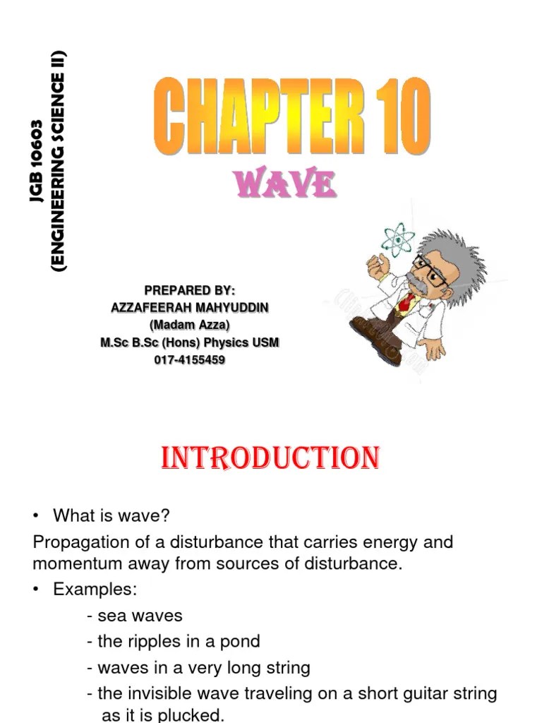 Chap 10 (Mechanical Waves) | PDF | Waves | Sound