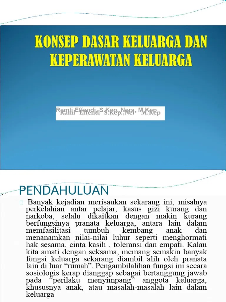 Konsep Kep. Keluarga | PDF