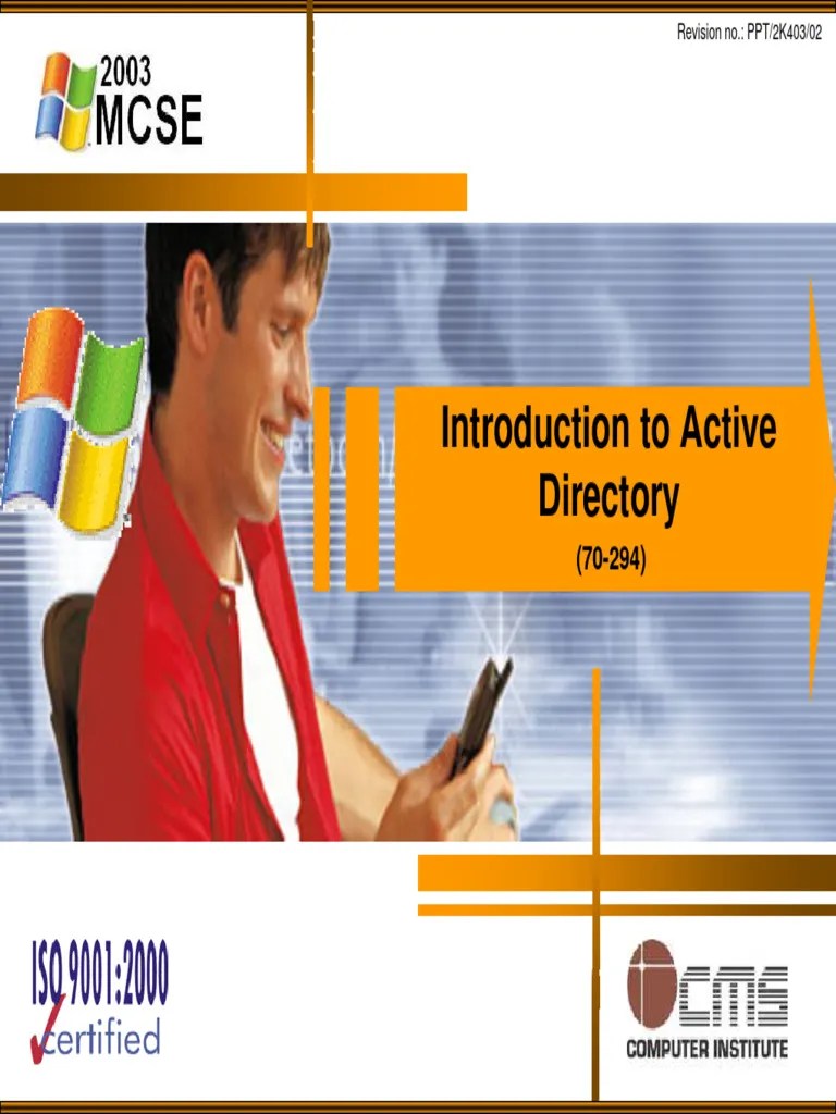 01 Introduction To Active Directory | PDF | Active Directory | Data ...