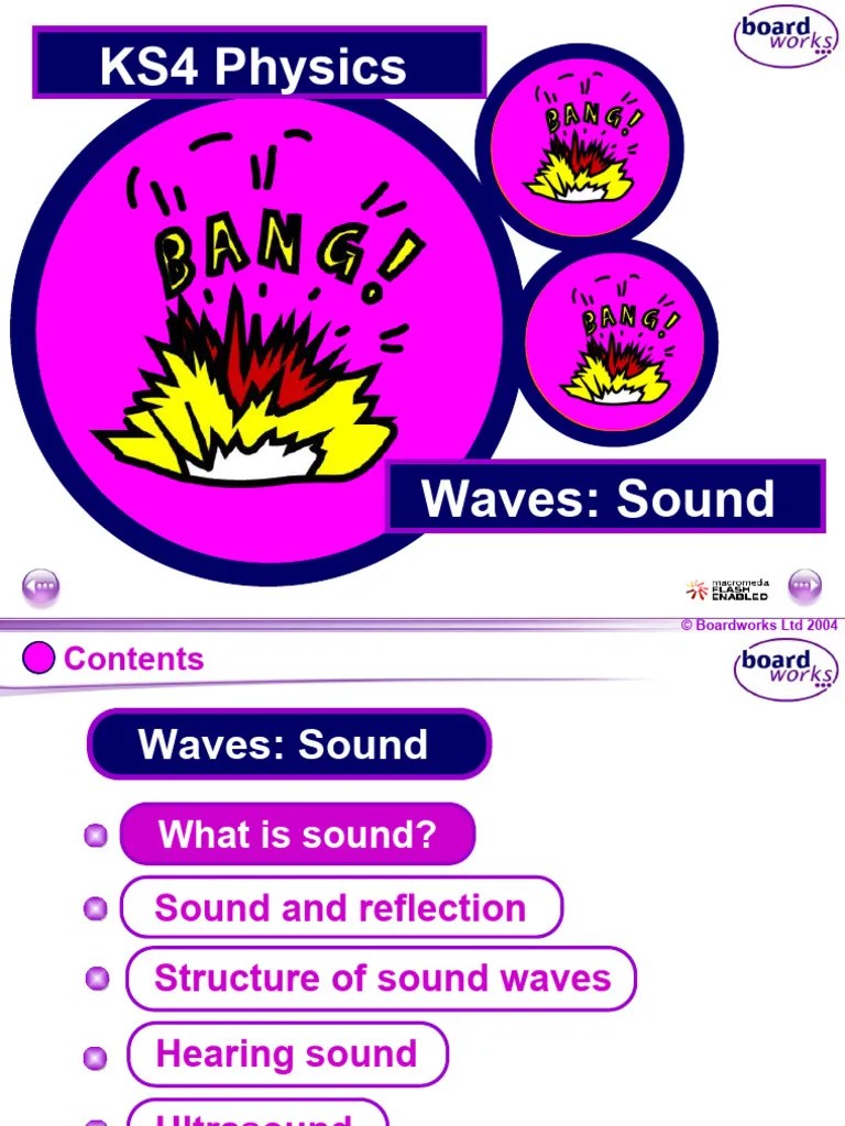 KS4 Waves - Sound | PDF | Science & Mathematics | Technology & Engineering