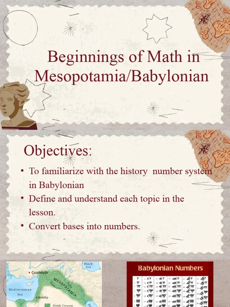 Beginnings Of Math In Babylonian | PDF | Lexicology | Encodings