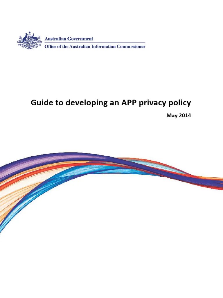 Guide To Developing An App Privacy Policy | PDF | Privacy | Privacy Policy