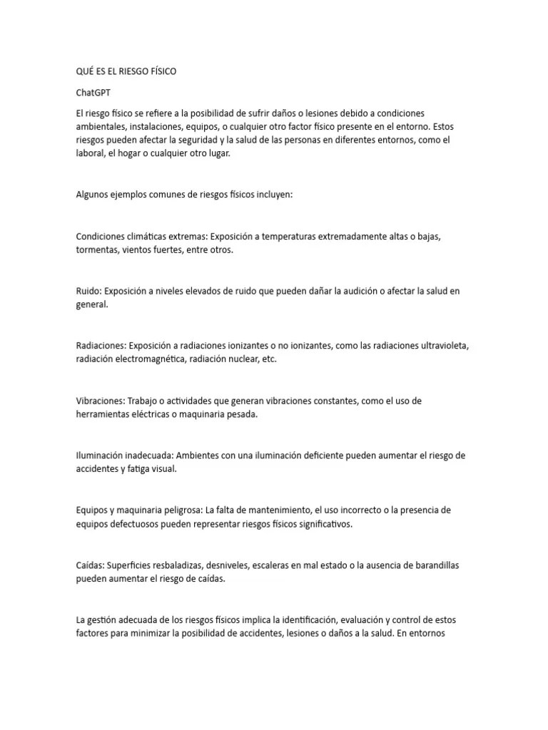 Riesgo Físico | PDF | Ionización | Radiación