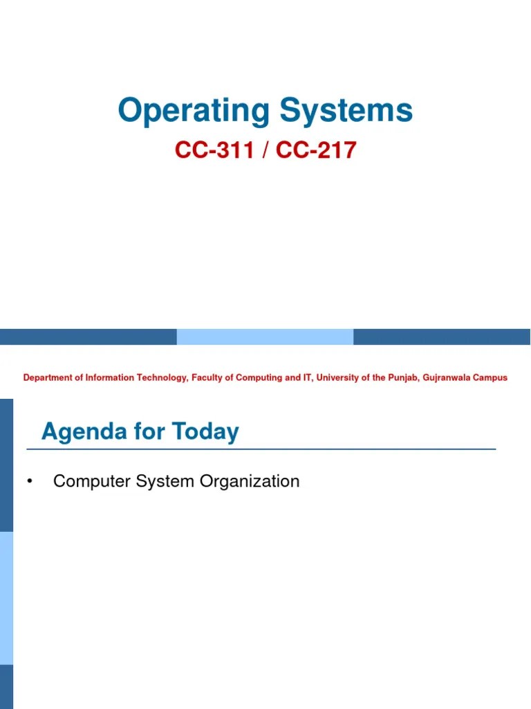 Operating System Notes | PDF