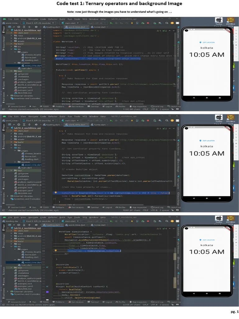 Flutter Project Code - 10 - 1 | PDF | Computer Engineering | Computing