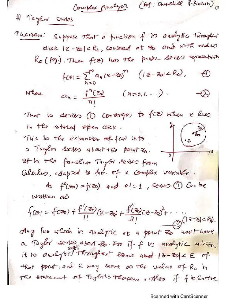 Study Material Complex Analysis - 20200406190449.pdf - Compressed | PDF