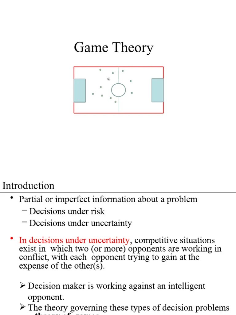 Game Theory | PDF | Economics Of Uncertainty | Applied Mathematics