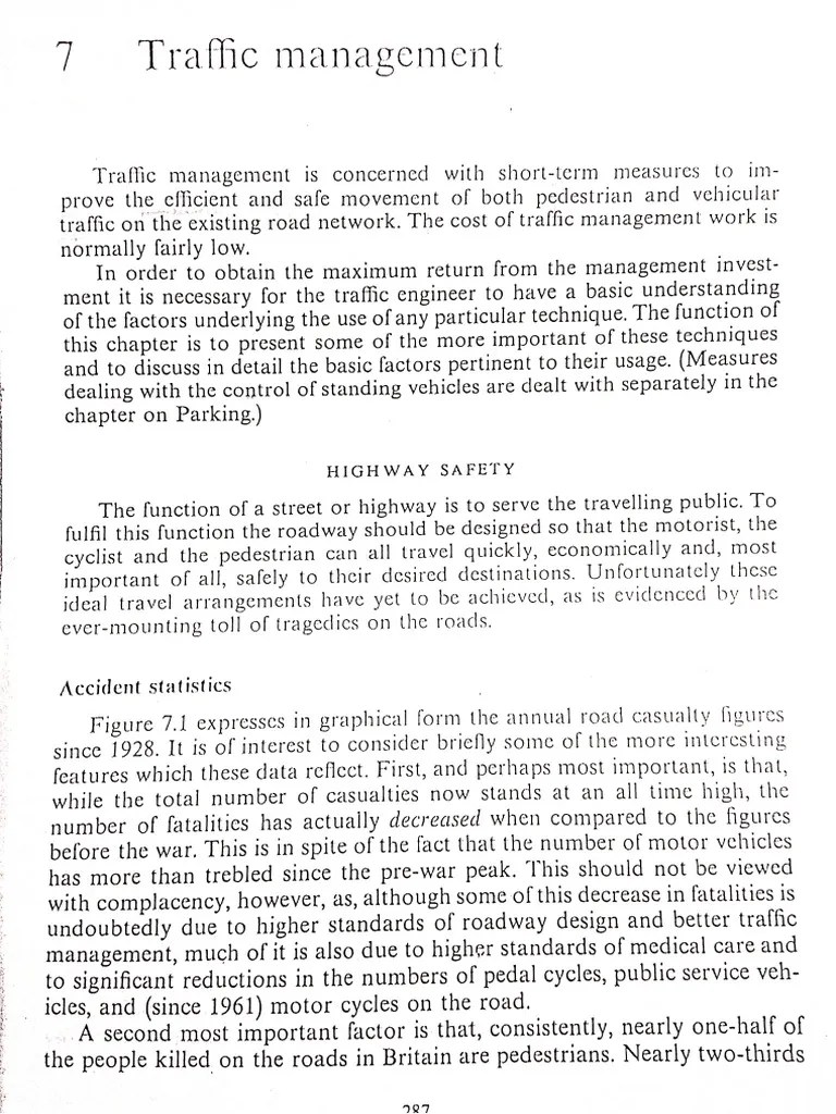Traffic Engineering Notes 3 | PDF