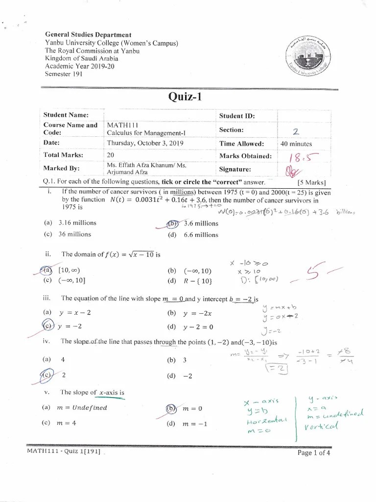 Math 111 Pdf
