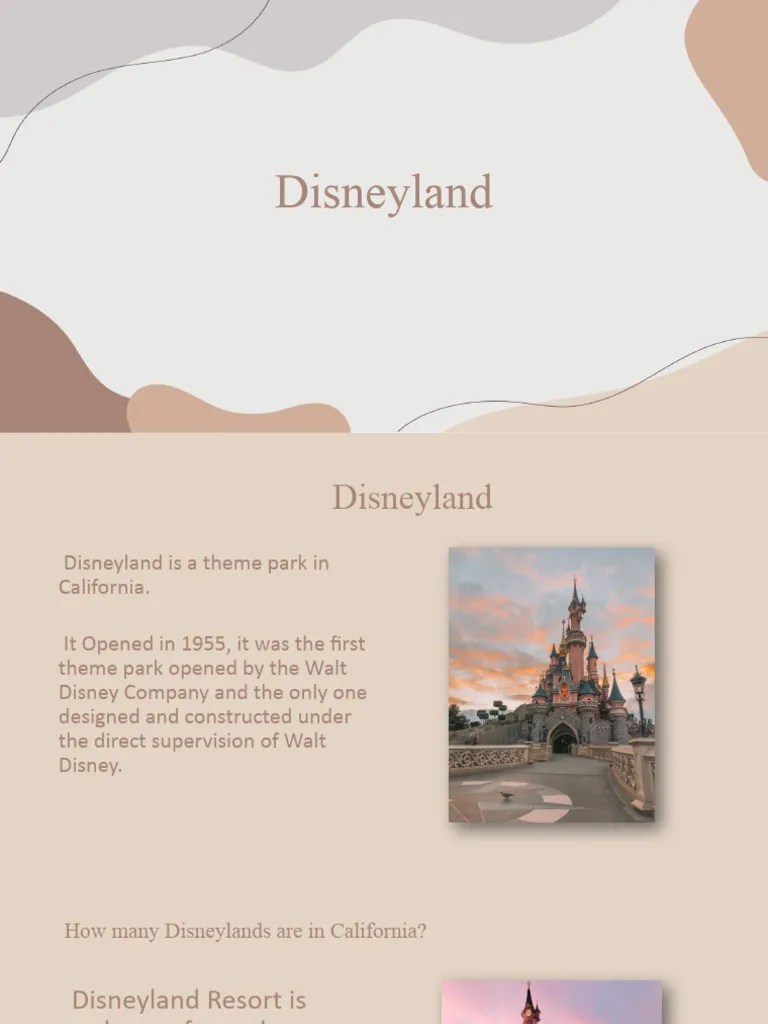 Disneyland | PDF