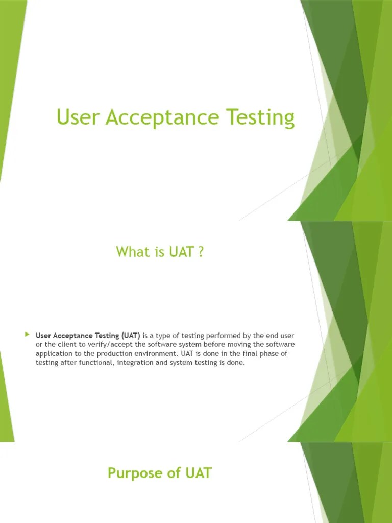 User Acceptance Testing | PDF | Software Testing | Engineering