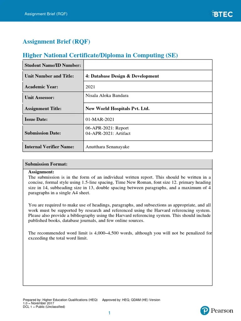 Database Design & Development | PDF | Object Oriented Programming ...