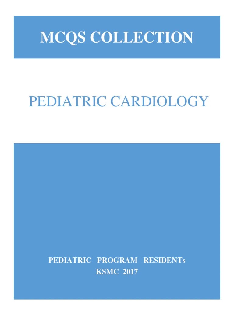 MCQS Cardiology | PDF | Causes Of Death | Cardiovascular Diseases