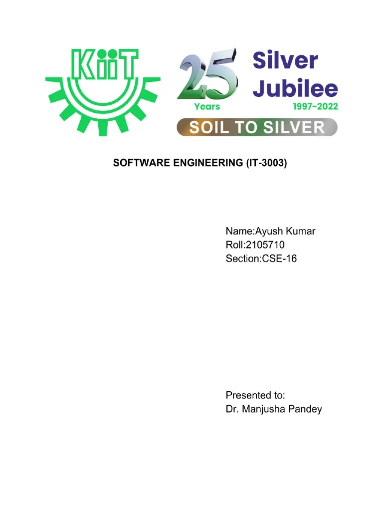 Software Engineering A1 Final | PDF