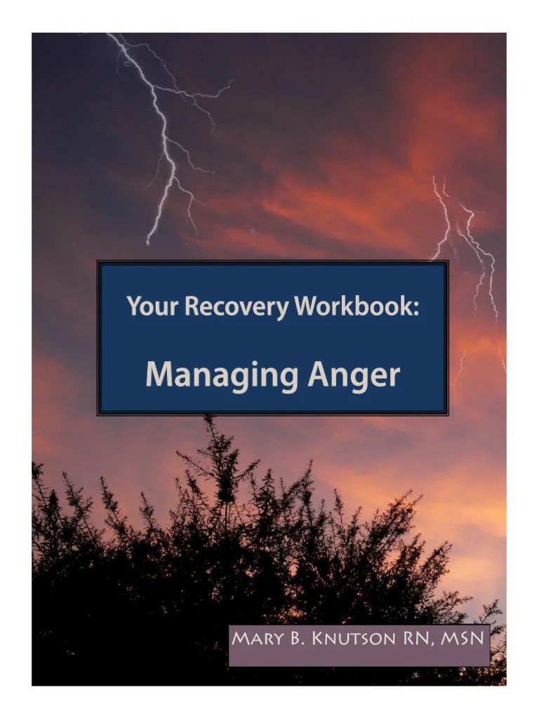 Managing Anger Workbook | PDF
