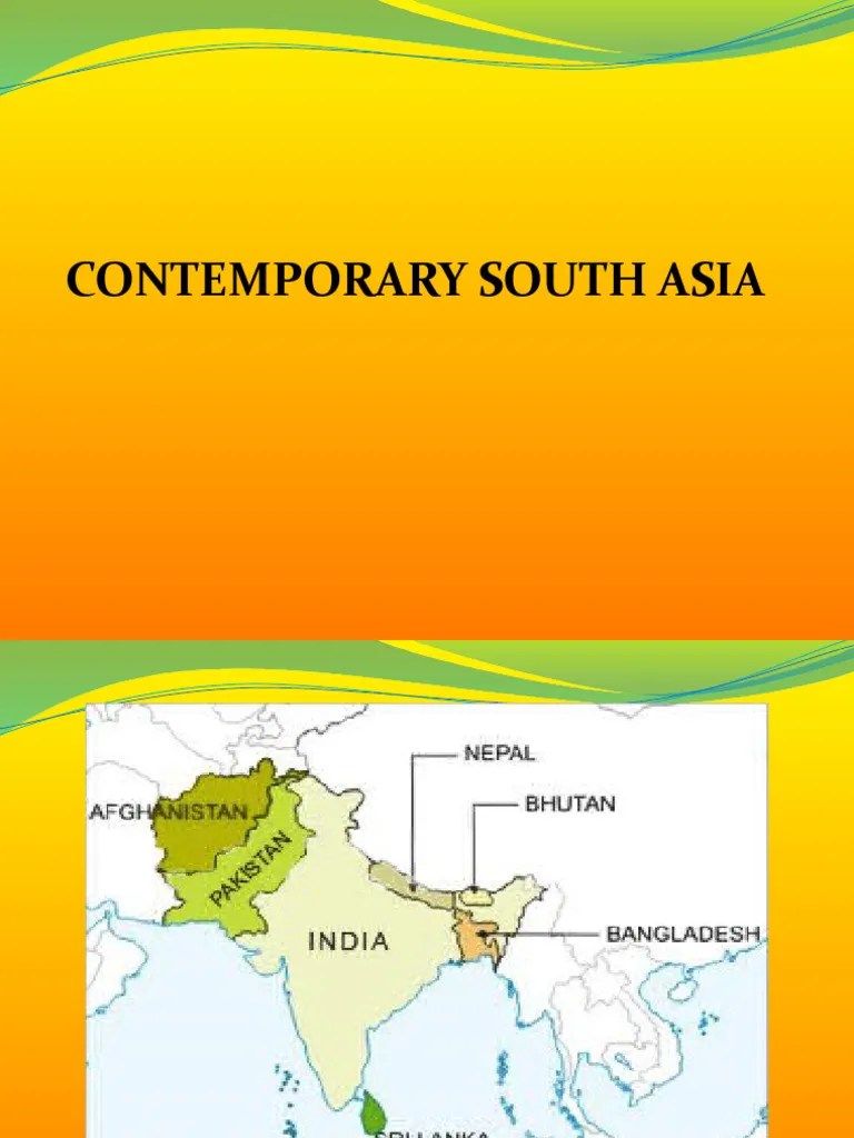 Contemporary South Asia | PDF | South Asia | Government