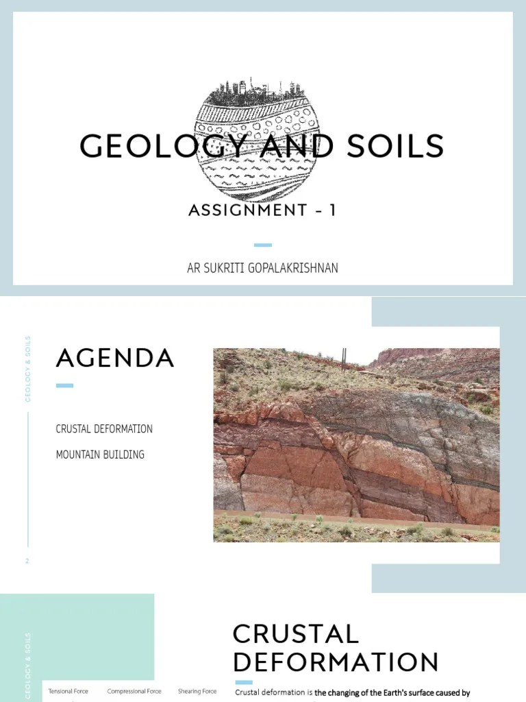 Geology And Soils - A1 | PDF | Fault (Geology) | Plate Tectonics