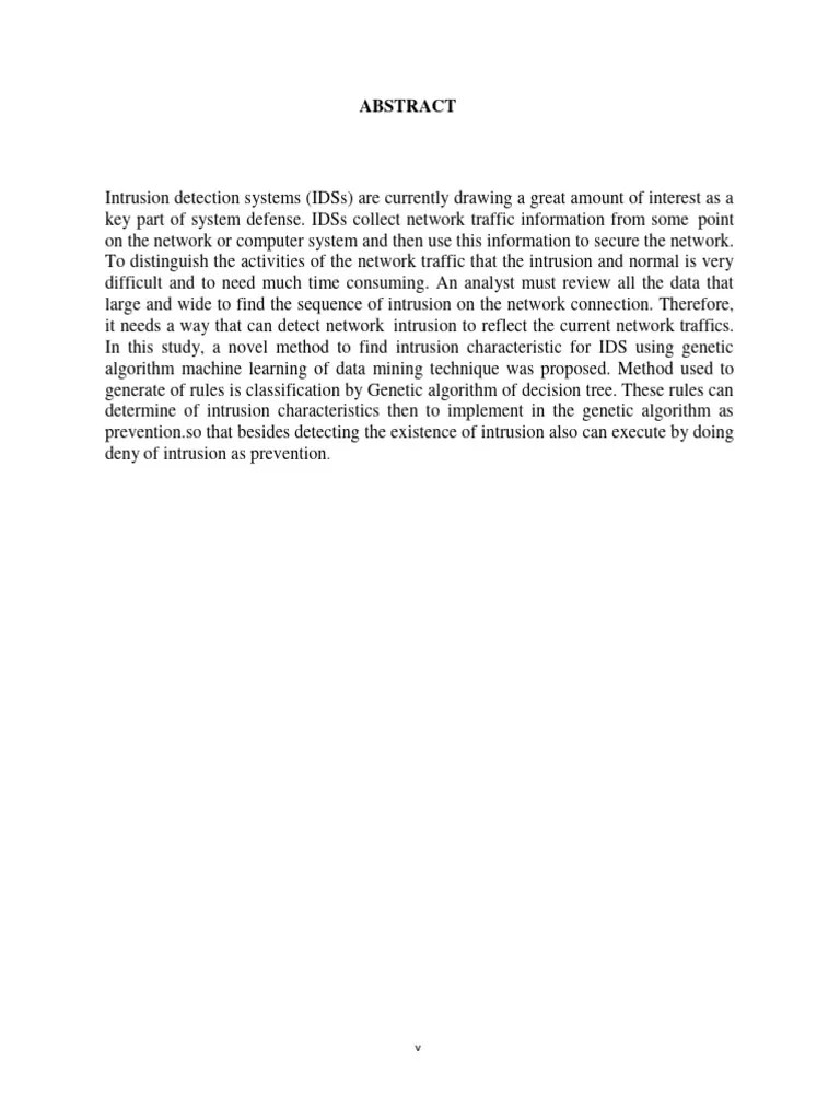 Intrusion Detection In Software Defined Network Using Machine Learning ...