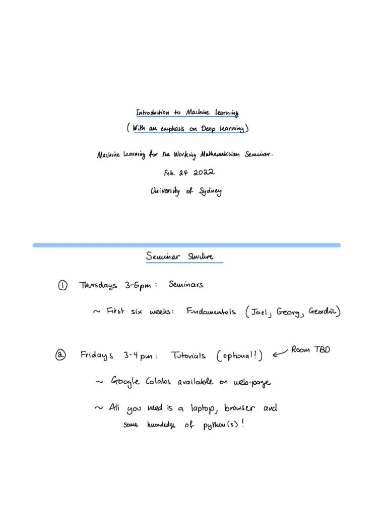 Week 1 - Lecture Notes | PDF