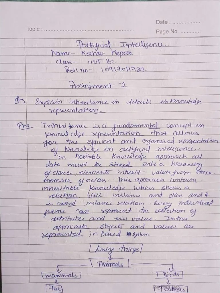 Artificial Intelligence 1 Keshav Kapoor | PDF