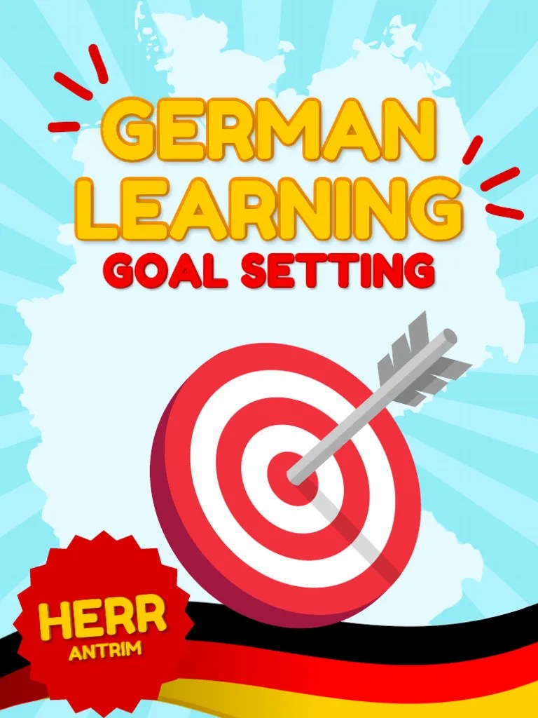 German Learning Goal Setting | PDF | Goal | Learning