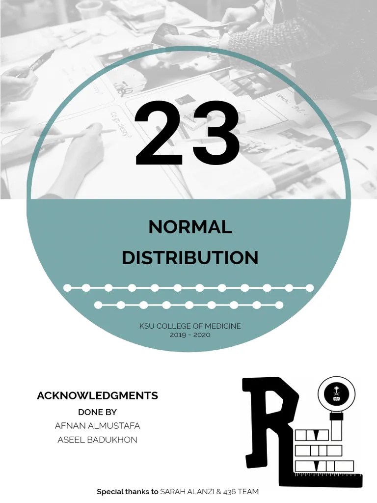 23-Normal Distribution | PDF | Standard Deviation | Normal Distribution