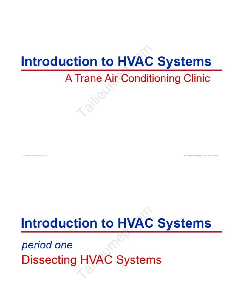 Introduction To HVAC Systems [Repaired] | PDF