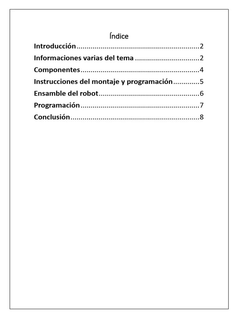 Programacion De Robot Para Niños | PDF | Programación De Computadoras ...