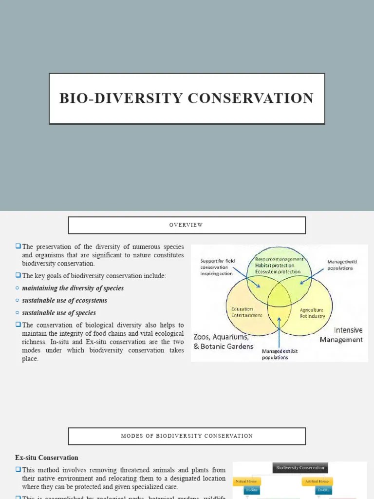 Biodiversity Conservation | PDF | Biodiversity | Conservation Biology