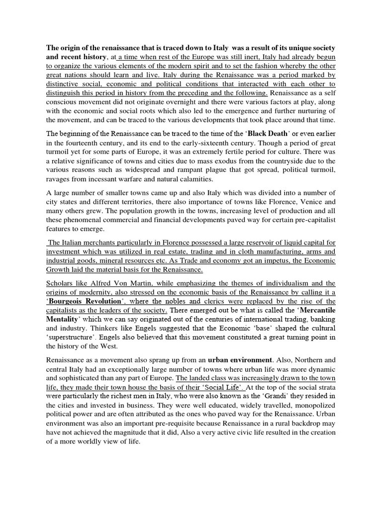 Renaissance | PDF | Humanism | Renaissance