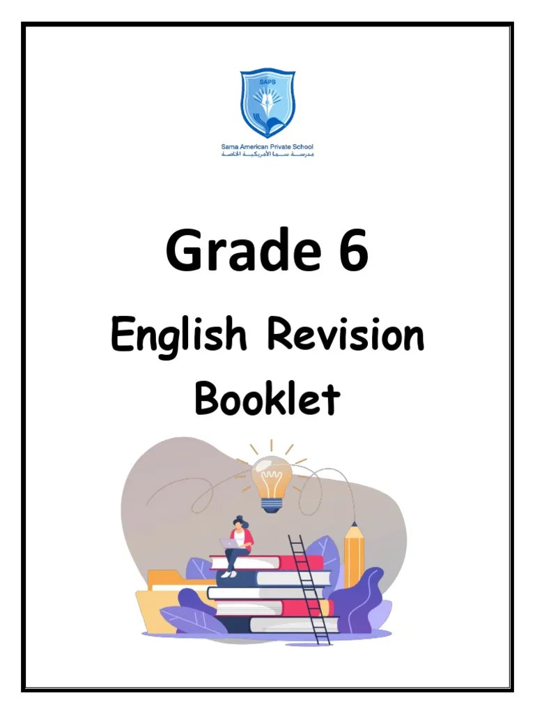 Grade 6 - English Revision Booklet. | PDF | Poetry