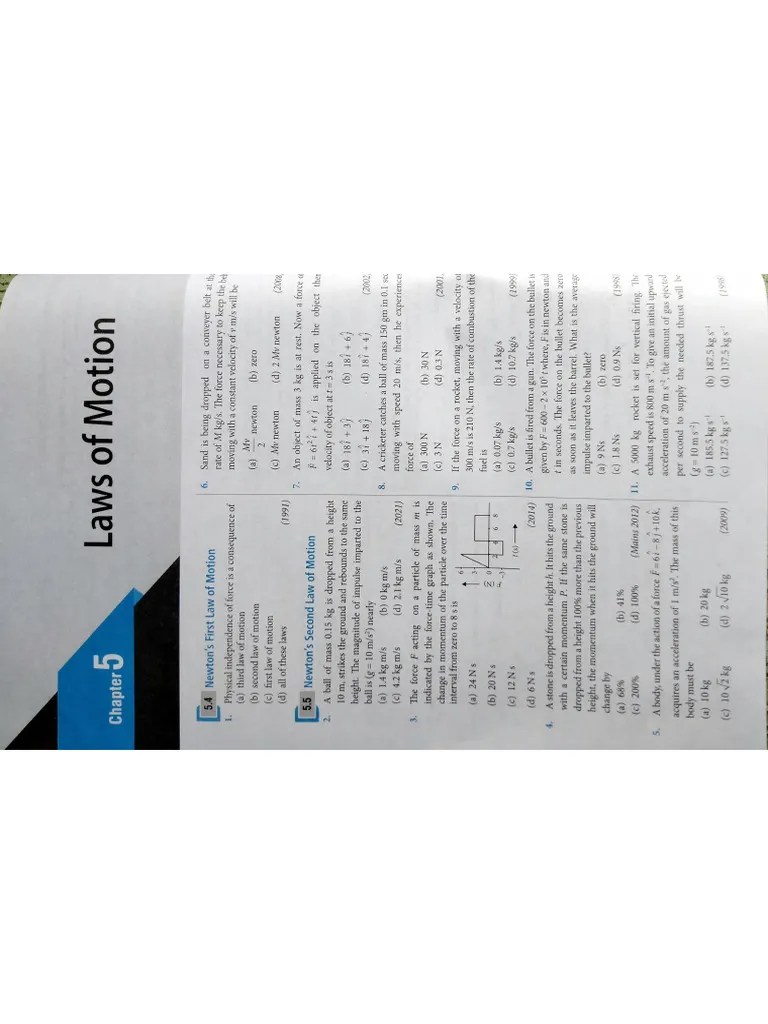 Laws Of Motion Neet | PDF