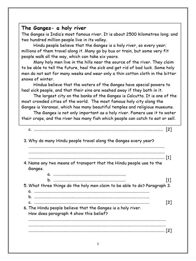 English Test Grade 5 2022+1 | PDF