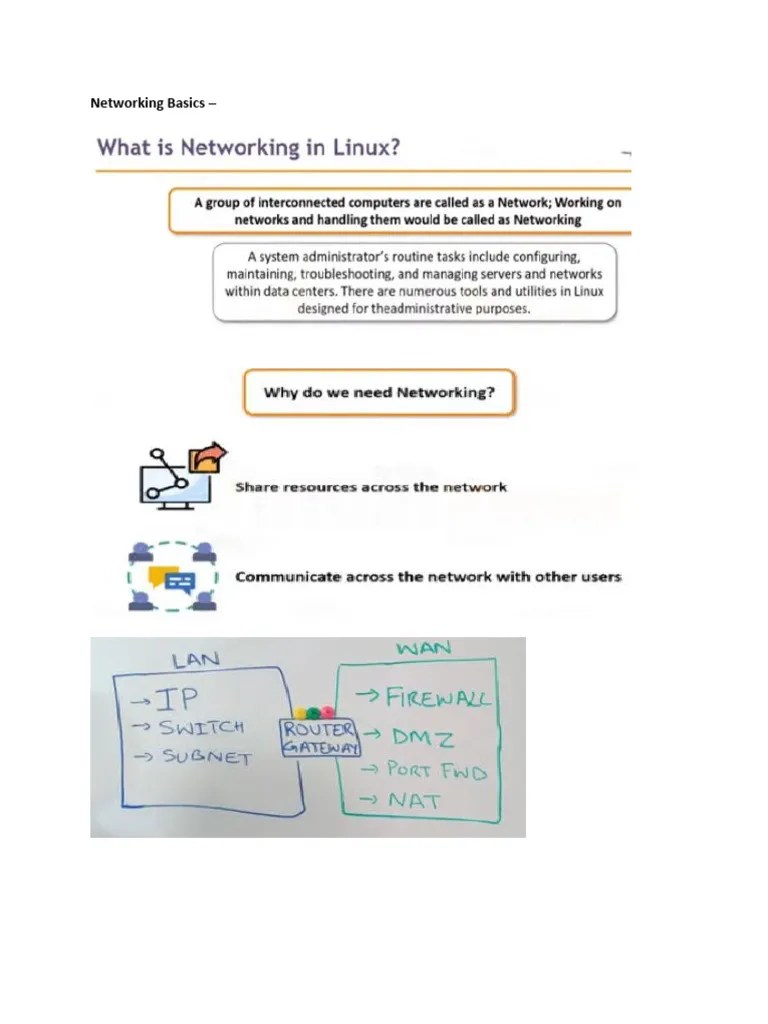 Networking Basics | PDF | Computer Network | Ip Address