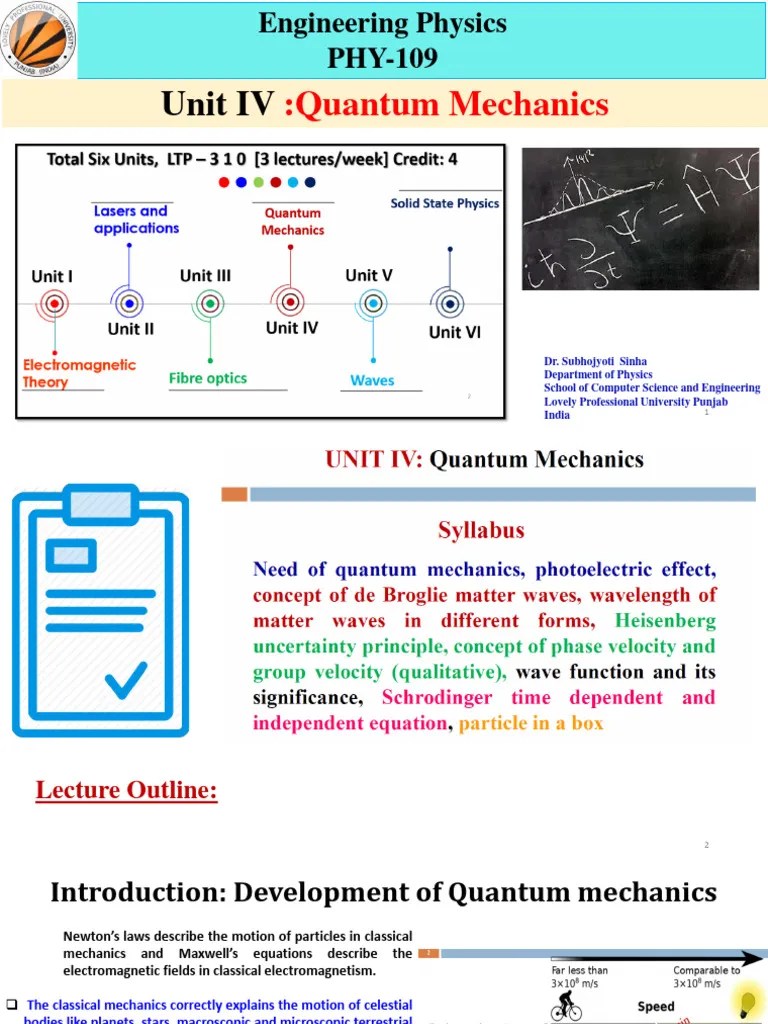 Quantum Mechanics | PDF