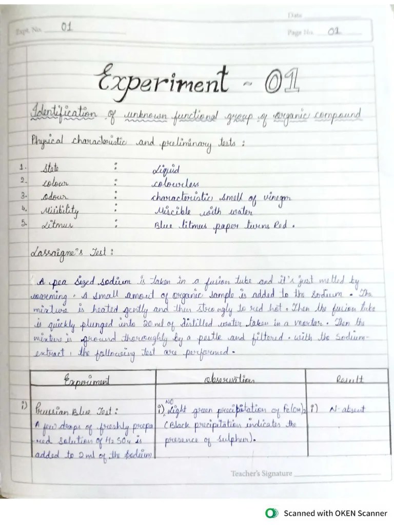 Practical - Experiment 1 | PDF