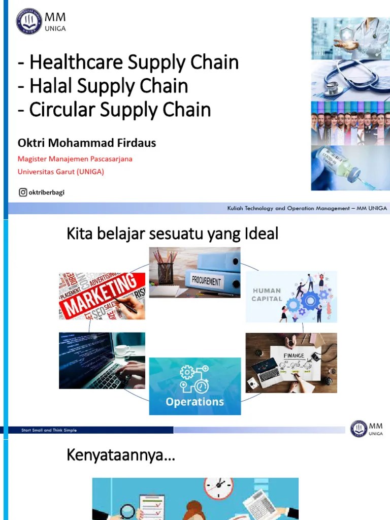 Healthcare, Halal & Circular Supply Chain (Oktri 2023) | PDF