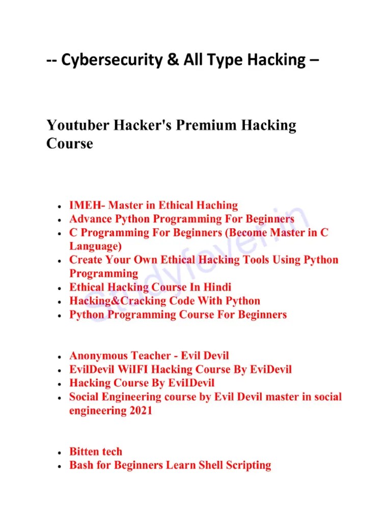 Cybersecurity | PDF