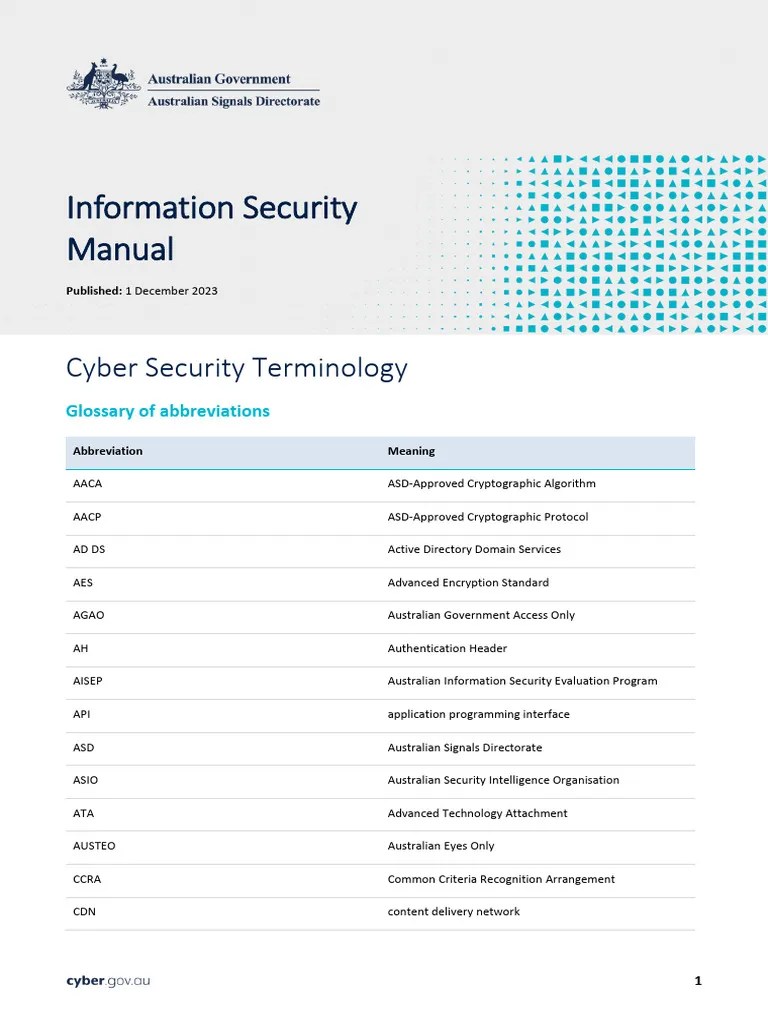 Cyber Security Terminology | PDF