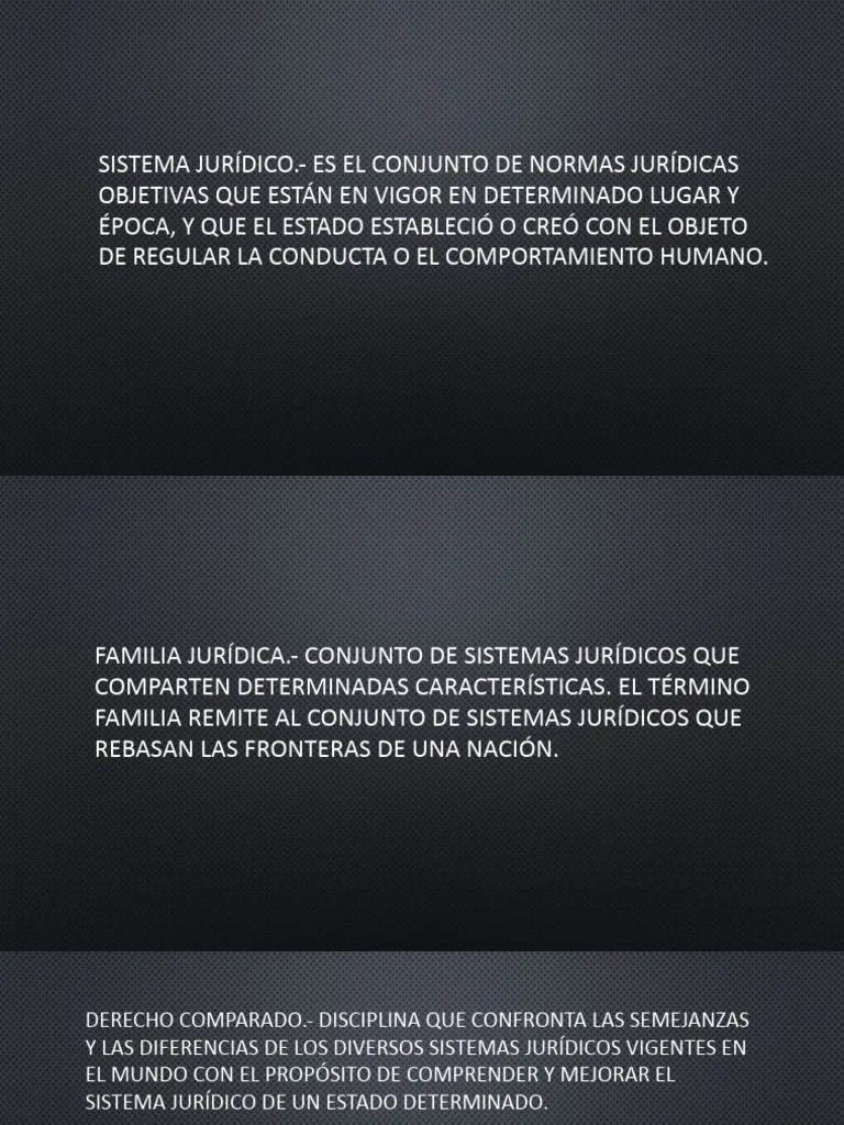 Sistemas Juridicos | PDF