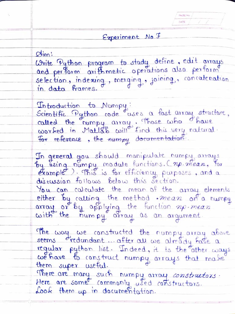 Python Intro To Numpy And Matplotlib | PDF | Teaching Methods ...