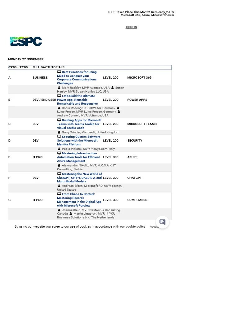 Conference Schedule | PDF