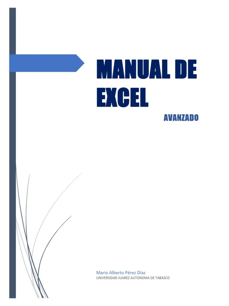 Manual Excel Avanzado 2022 TDC | PDF | Microsoft Excel | Hoja De Cálculo
