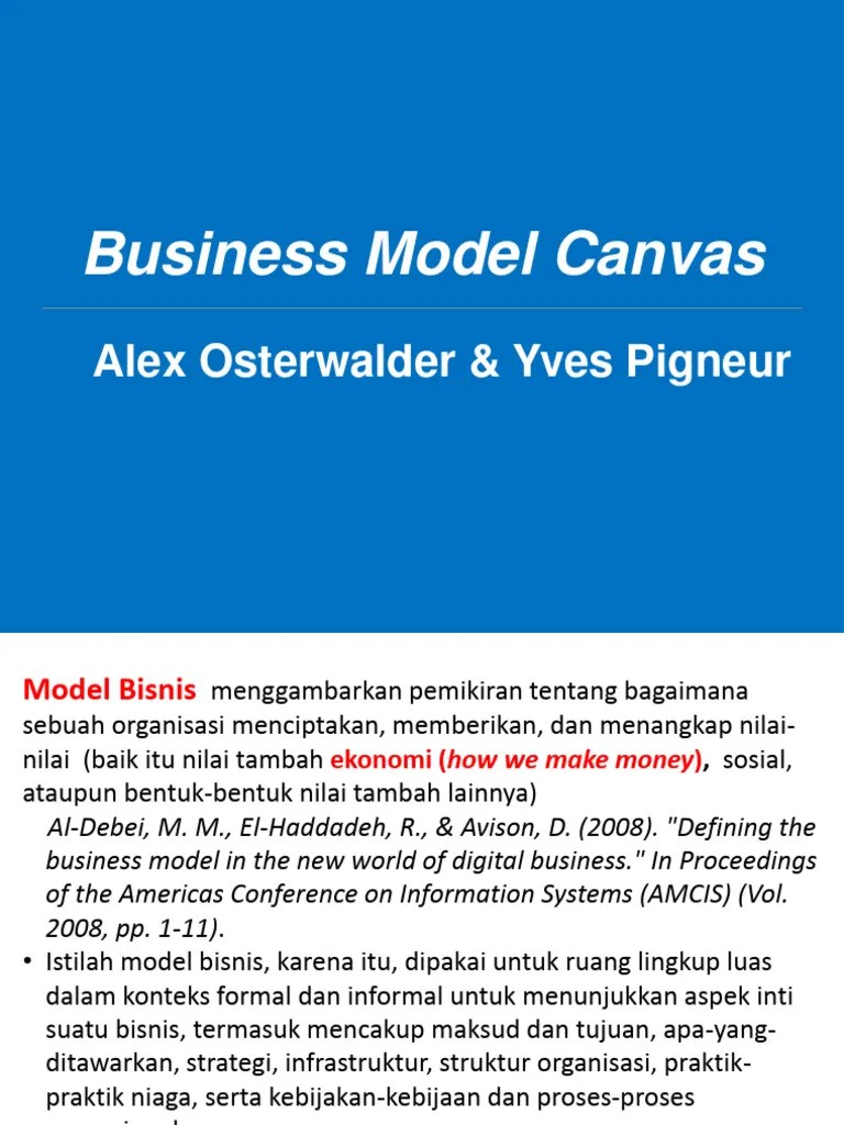 Business Model Canvas | PDF