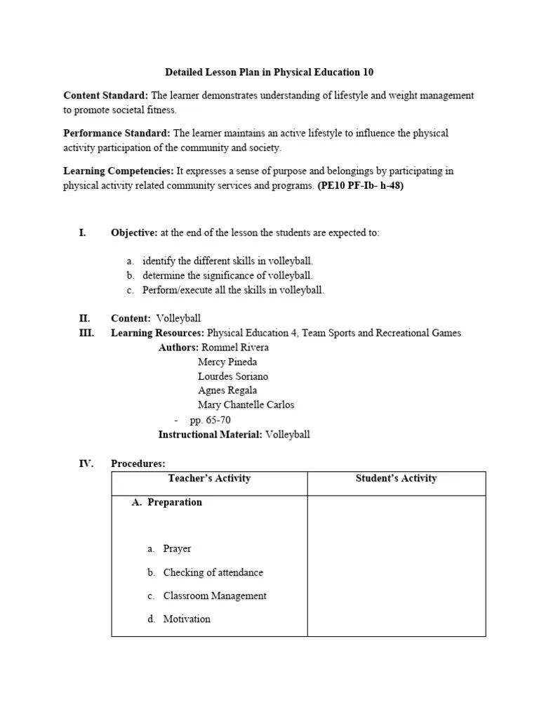 Volleyball | PDF | Teachers | Volleyball