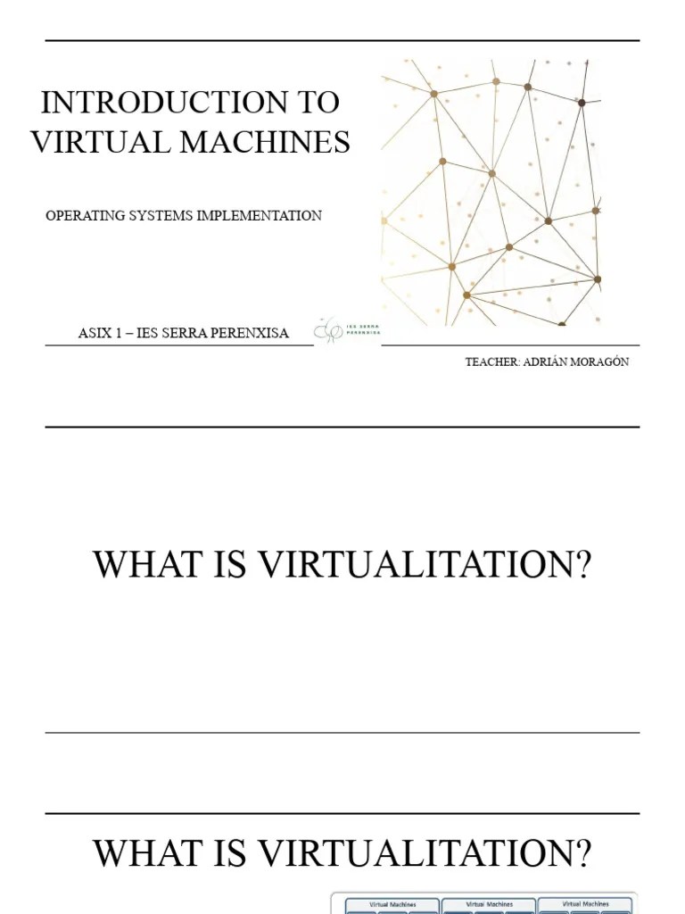 Unit 2 - Introduction To Virtual Machines | PDF