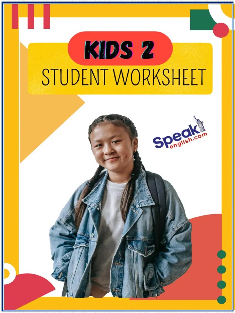 Segundo Libro - Kids 2 - Worksheet | PDF